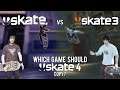 Skate 1 vs Skate 3 - DIRECT COMPARISON | What Game Should Skate 4 Copy?