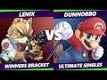 Smash Ultimate Tournament - Lenix (Fox) Vs. Dunnobro (Mario) S@X 308 SSBU Winners Round 4