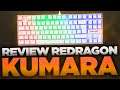 Review Redragon Kumara White K552W 🔥 Teclado TKL, RGB y con Switches Red!