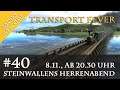 Steinwallens Herrenabend #40: Das LETZTE MAL Transport Fever / Freitag 8.11. 20.30 Uhr (YT & Twitch)