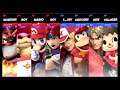 Super Smash Bros Ultimate Amiibo Fights  – Request #18963 Red team battle