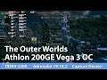 The Outer Worlds AMD Athlon 200GE Vega 3 OC Test - Gameplay Benchmark