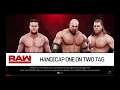 WWE 2K19 Goldberg,Shawn Michaels VS Dolph Ziggler 2 VS 1 Handicap Match