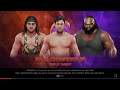 WWE 2K19 Mark Henry VS Gable,Gulak Triple Threat Elm. Match WWE 24/7 Title