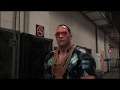 WWE 2K19 the rock v bane backstage brawl