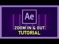 After Effects - How To Zoom In & Out of Video