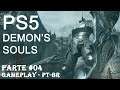Demon's Souls Remake PS5 #04 - Derrota do Cavaleiro da torre e Dragão vermelho (em Português)