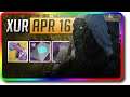 Destiny 2 Beyond Light - Xur Location, Exotic Armor Jade Rabbit (4/16/2021 April 16)