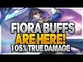 FIORA BUFFS ARE INSANE | 34 KILL SOLO CARRY GAME | League of Legends