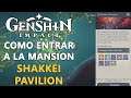 Genshin Impact: Como entrar a la mansion Shakkei Pavilion (How to enter Shakkei Pavilion Mansion)