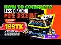 Less Diamond More Discount | FreeFire Top Up Event Less Diamond More Discount 2021