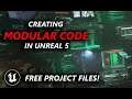 Making your Code modular through Components in Unreal Engine 5 [FREE Project Files]