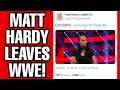 MATT HARDY LEAVES WWE!!! Latest Wrestling News