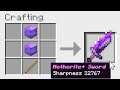 Minecraft UHC but you can craft a NETHERITE BLOCK sword..