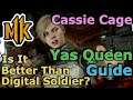 MK11 CASSIE CAGE YAS QUEEN GUIDE - IS IT BETTER THAN DIGITAL SOLDIER?? - Mortal Kombat 11
