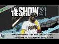 MLB The Show 21: 6/5/2021 Daily Moments Tips: What If: Guerrero Sr Vs Degrom- Tally 1 Extra Base Hit