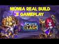MÚMIA REAL GAMEPLAY E BUILD - CASTLE CLASH (Embate do Castelo)