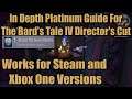 Platinum Trophy  | 100% Achievement Score Guide For The Bard's Tale IV Director's Cut
