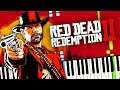 Red Dead Redemption 2 - You're My Brother (OST RDR2 Battle Theme) Piano Tutorial (Sheet Music midi)