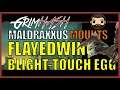 Shadowlands Chewed Reins of the Callow Flayedwing Mount Guide // Maldraxxus Blight-Touched Egg