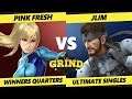 Smash Ultimate Tournament - JLim (Snake) Vs. Pink Fresh (ZSS) The Grind 99 SSBU Winners Quarters