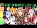 THE OFFICIAL TOP 100 BEST ANIME WAIFU TIER LIST