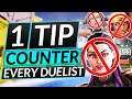 1 TIP to COUNTER EVERY DUELIST AGENT - Advanced Matchup Guide - Valorant
