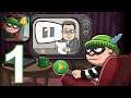 Bob the Robber 4 - Gameplay Walkthrough part 1 - Tutorial and Levels 1-2 (iOS,Android)