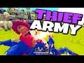 Can Thief Steal from God Units? Thief Army vs Gods, SANS etc... - TABS Mod Gameplay