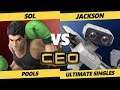 CEO 2019 SSBU - Noble | Sol (Little Mac) Vs. Jackson (ROB) Smash Ultimate Tournament Pools