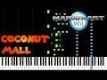 Coconut Mall - Mario Kart Wii (Piano Tutorial) [Synthesia]