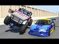 CRAZY TRAFFIC CRASHES #4 - BeamNG Drive | CRASHdriven