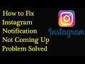 Fix Instagram Message Notification Not Showing Up | Solve Instagram Notification Not coming problem