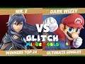 Glitch 7 SSBU - Demise Mr. E (Lucina) VS MVG Dark Wizzy (Mario) Smash Ultimate W. Round of 24