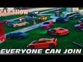 GTA 5 ONLIN LIVE CAR MEET | CAR SHOW | CRUISE | RP | DRAG RACES Ps4