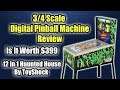 Haunted House 3/4 Scale Virtual Pinball by ToyShock - Is it Worth $399