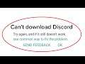 How To Fix Can't Download Discord Google Playstore Android & Ios || Cannot Download App Playstore