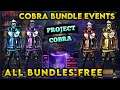 How to get COBRA BUNDLE in free fire | Free fire PROJECT COBRA event | Free fire new event today