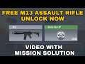 How to Get FREE M13 in COD Mobile | Deadly Weaponry Mission | Wisdom Frost