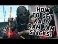 HOW TO UNLOCK KALI AND RAM JAM STICKS IN CALL OF DUTY MODERN WARFARE - SEASON 4