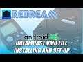 How To Upload VMU Saved Data For Sega Dreamcast -ReDream - On Android Devices