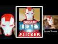 Iron Man Flicker Origami Mask