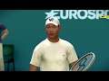 Kei Nishikori vs Roger Federer Tennis World Tour | Wimbledon 2019
