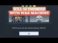 Kill 10 Enemies With War Machine Operator Skill | Heavy Hitter | Call Of Duty Mobile Codm