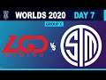 LGD vs TSM - Worlds 2020 Group Stage - LGD vs TSM