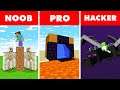 Minecraft NOOB vs. PRO vs. HACKER : SPEED RUNNING CHALLENGE in Minecraft!