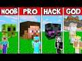 Minecraft NOOB vs PRO vs HACKER vs GOD MOB HOUSE CHALLENGE in Minecraft ! AVM SHORTS Animation