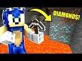 Minecraft Sonic The Hedgehog -  Survival Sonic Finds Diamonds! [105]