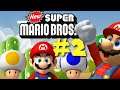 New Super Mario Bros. Wii PART 2 Gameplay Walkthrough - Dolphin / iOS / Android / Wii