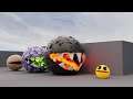 Pacman Vs Monsters #2 Compilation (Lava, Nuclear, Stone Pacman)